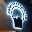 PRODUCENT kasetony reklamowe LED litery 3D Pylony Totemy Litery 3D Podświetlane Pylony Totemy Prod zdjęcie 4