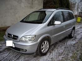 Opel Zafira po lifcie model 2005 2,0 dti 7 osobowy
