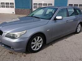 BMW 525D E-61-200PS- Nawigacja- Xenony- Jasna Skóra- Po Serwisie