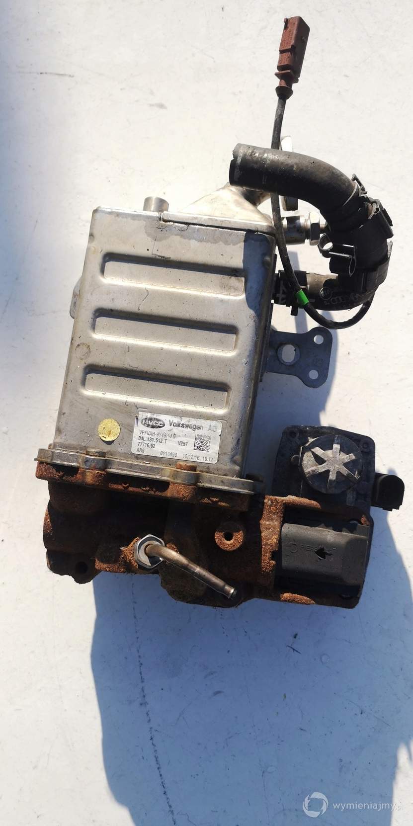 VW 2.0TDI ZAWÓR CHŁODNICA SPALIN EGR 04L131512T zdjęcie 1