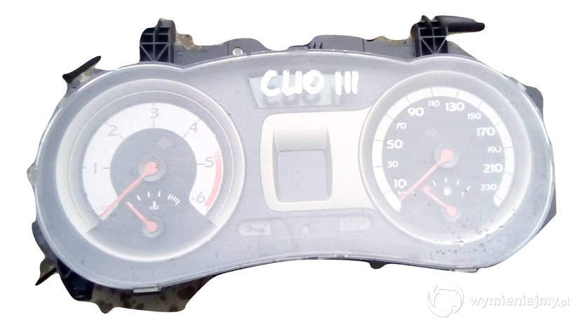 LICZNIK RENAULT CLIO III 1.5 DCI 8200343563D zdjęcie 1