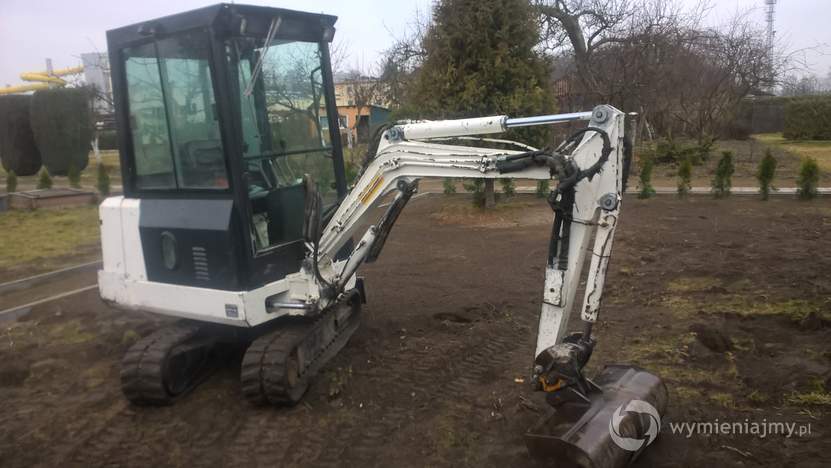 Mini koparka bobcat zdjęcie 1