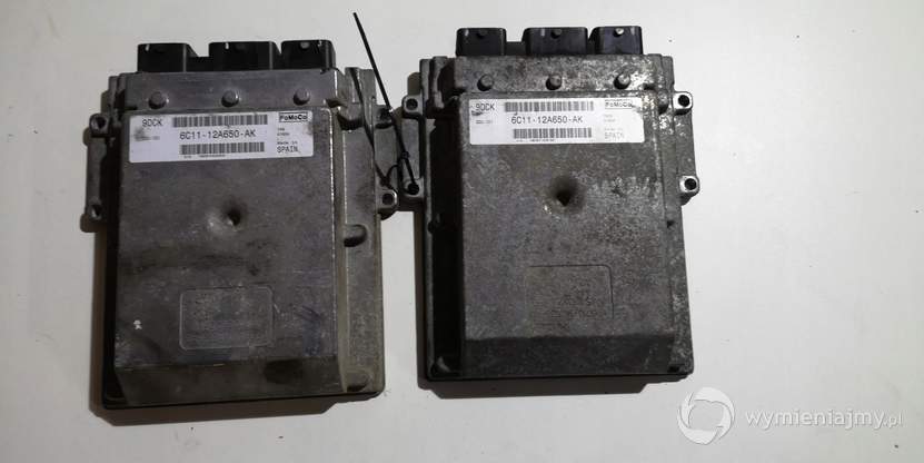 FORD TRANSIT KOMPUTER STEROWNIK 6c11-12a650-AK zdjęcie 1