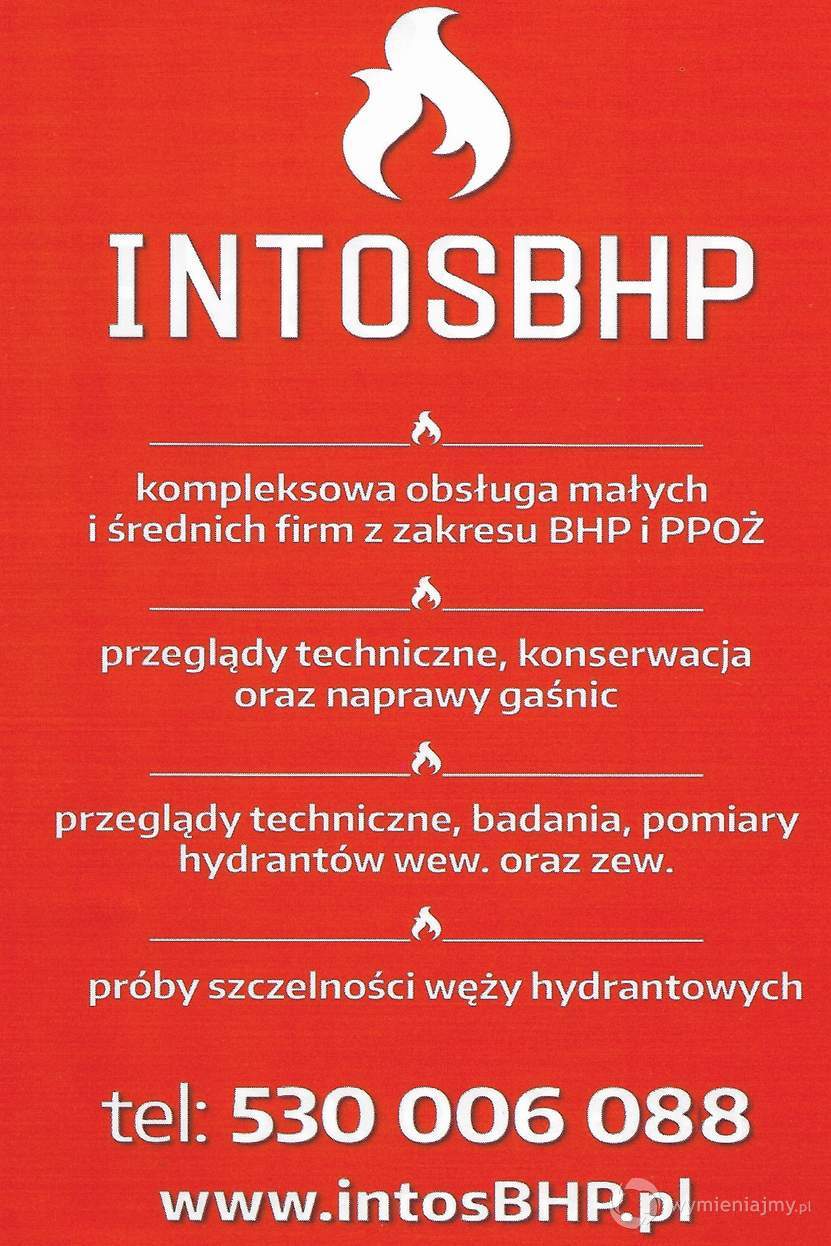 Usługi szkoleniowe, usługi BHP zdjęcie 1