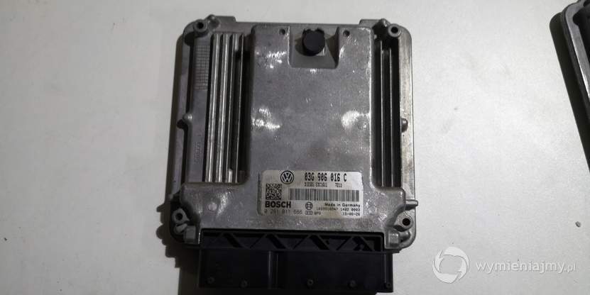 VW CADDY KOMPUTER 03G906016C 0281011666 OKAZJA zdjęcie 1