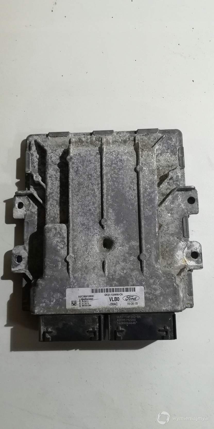 FORD TRANSIT KOMPUTER GK21-12A650-CA A2C38412600 zdjęcie 1