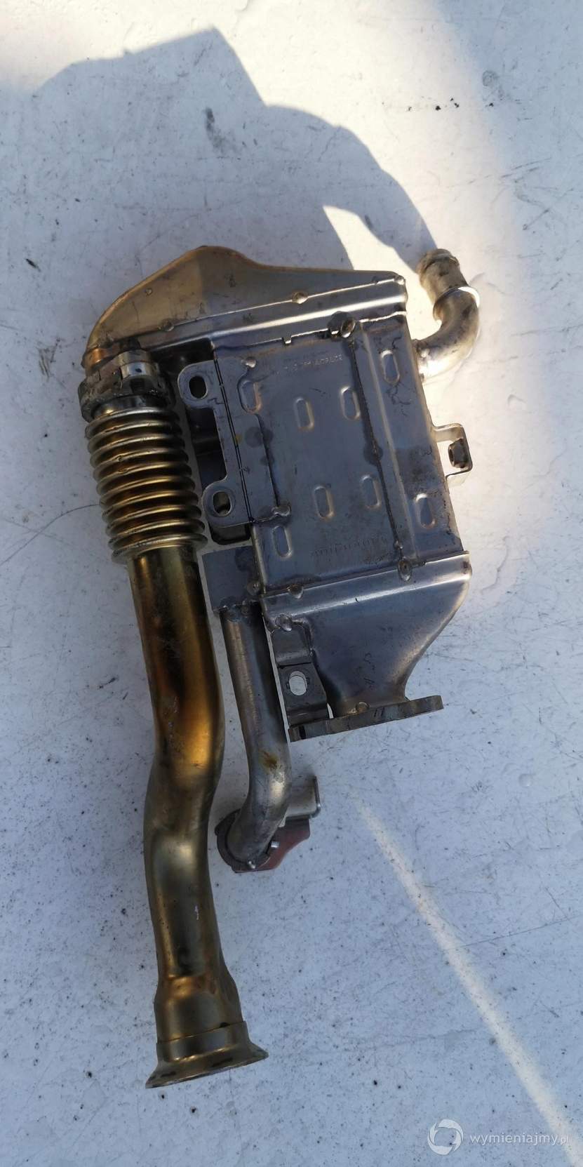 CHŁODNICA SPALIN MERCEDES W213 2.2CDI A6541400200 zdjęcie 1