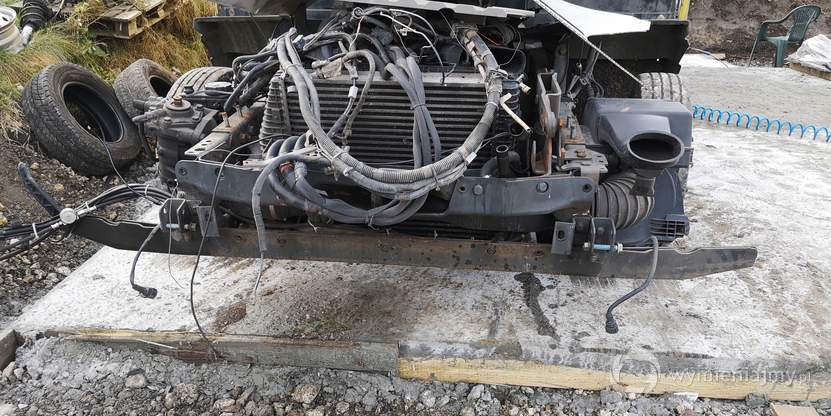 MERCEDES ATEGO BELKA POD ZDERZAK WZMOCNIENIE 2008 zdjęcie 1