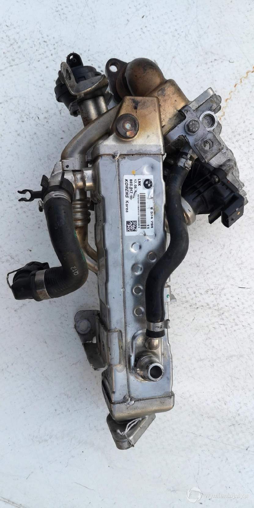 Chłodnica spalin EGR BMW 1 F20 1,5D 8574794 zdjęcie 1