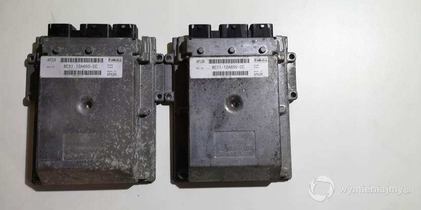 FORD TRANSIT KOMPUTER STEROWNIK 8C11-12A650-CC zdjęcie 1