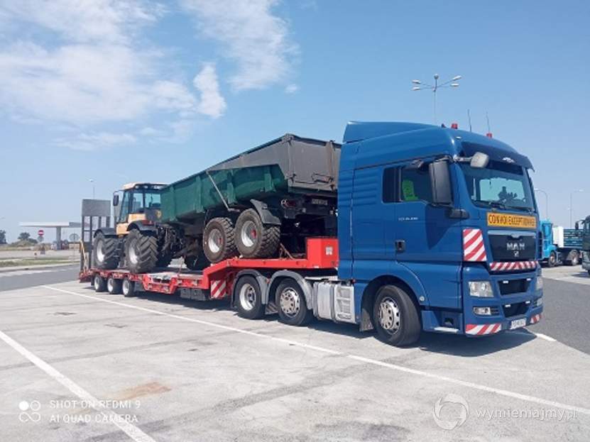 Transport Maszyn Rolniczych Leśnych Budowlanych Kontenerów Wózków zdjęcie 1