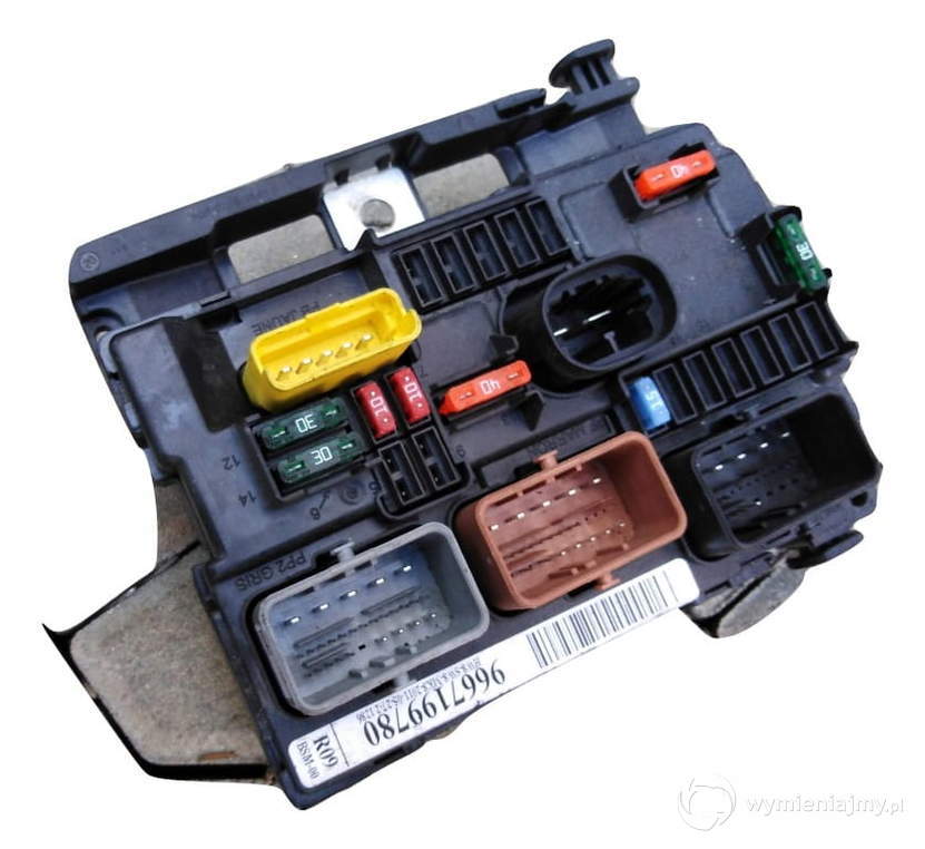 PEUGEOT 207 1.6 HDI MODUL BSM 9667199780 zdjęcie 1