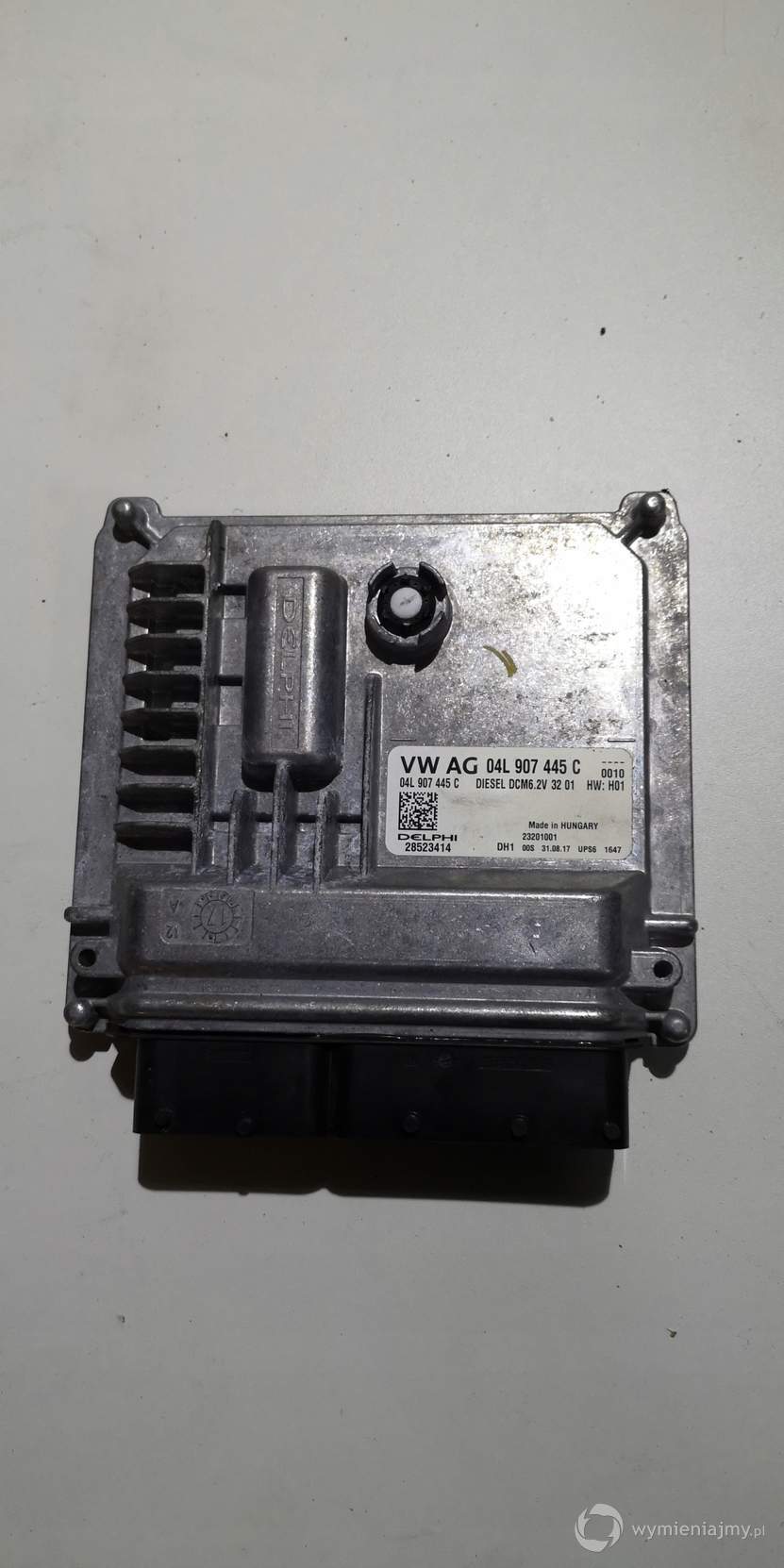 VW CRAFTER KOMPUTER 04L907445C 28523414 DCM6.2V zdjęcie 1