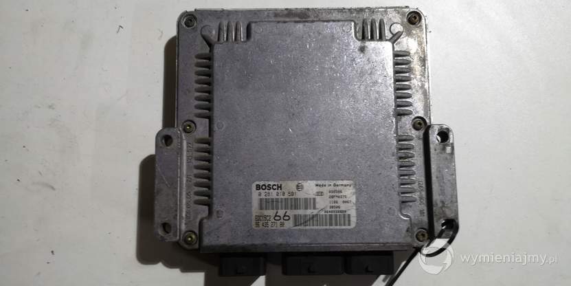 CITROEN PEUGEOT KOMPUTER 9643527180 0281010591 zdjęcie 1