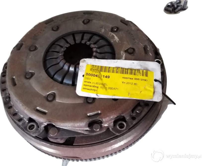 DWUMAS SPRZEGLO CITROEN DS3 1.6 HDi 20EA71 zdjęcie 1