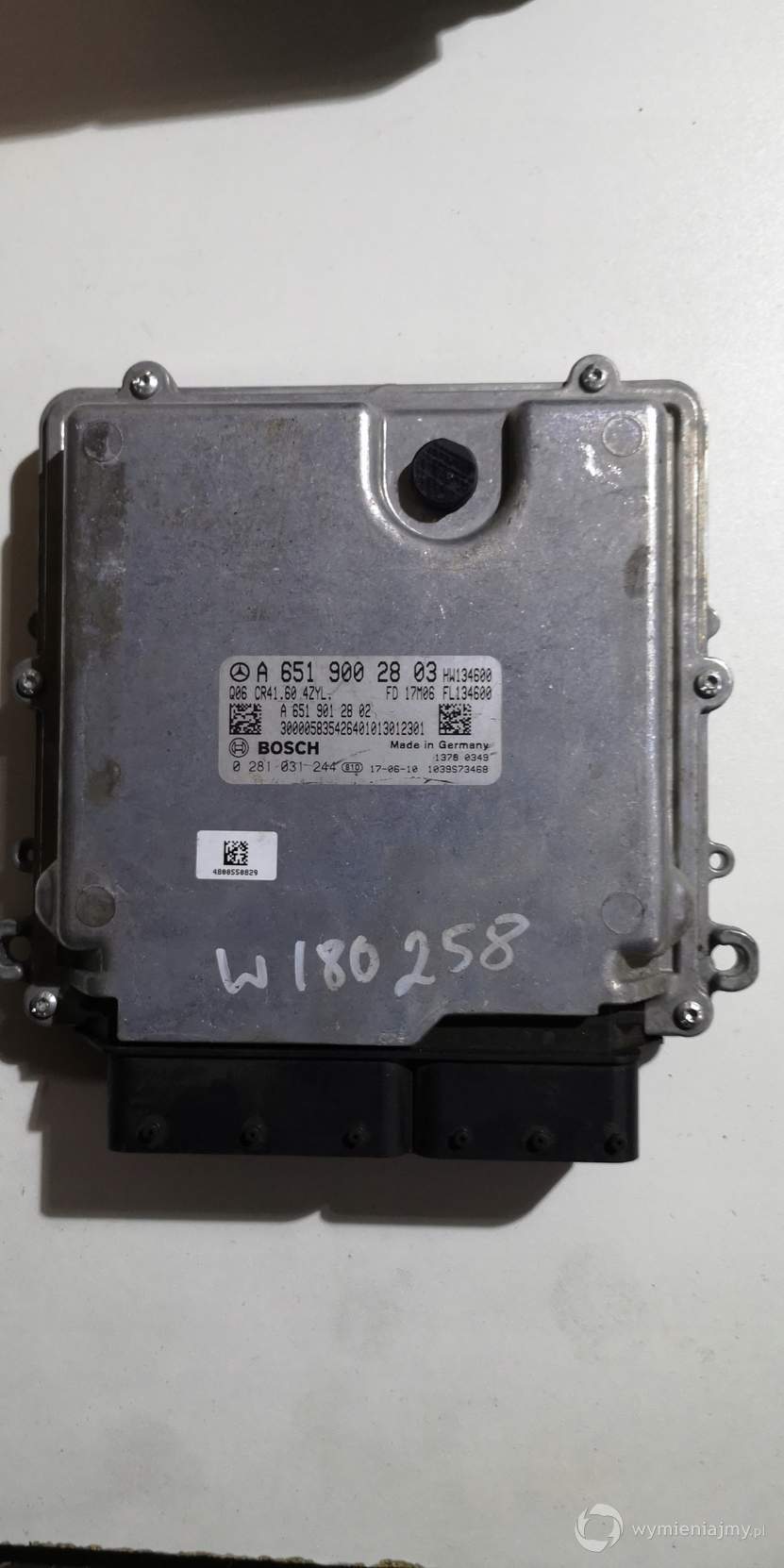 MERCEDES VITO VKLA KOMPUTER A6519002803 0281031244 zdjęcie 1
