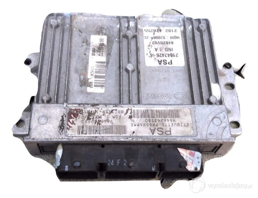 CITROEN KOMPUTER STEROWNIK 9646243580 9646509880 zdjęcie 1
