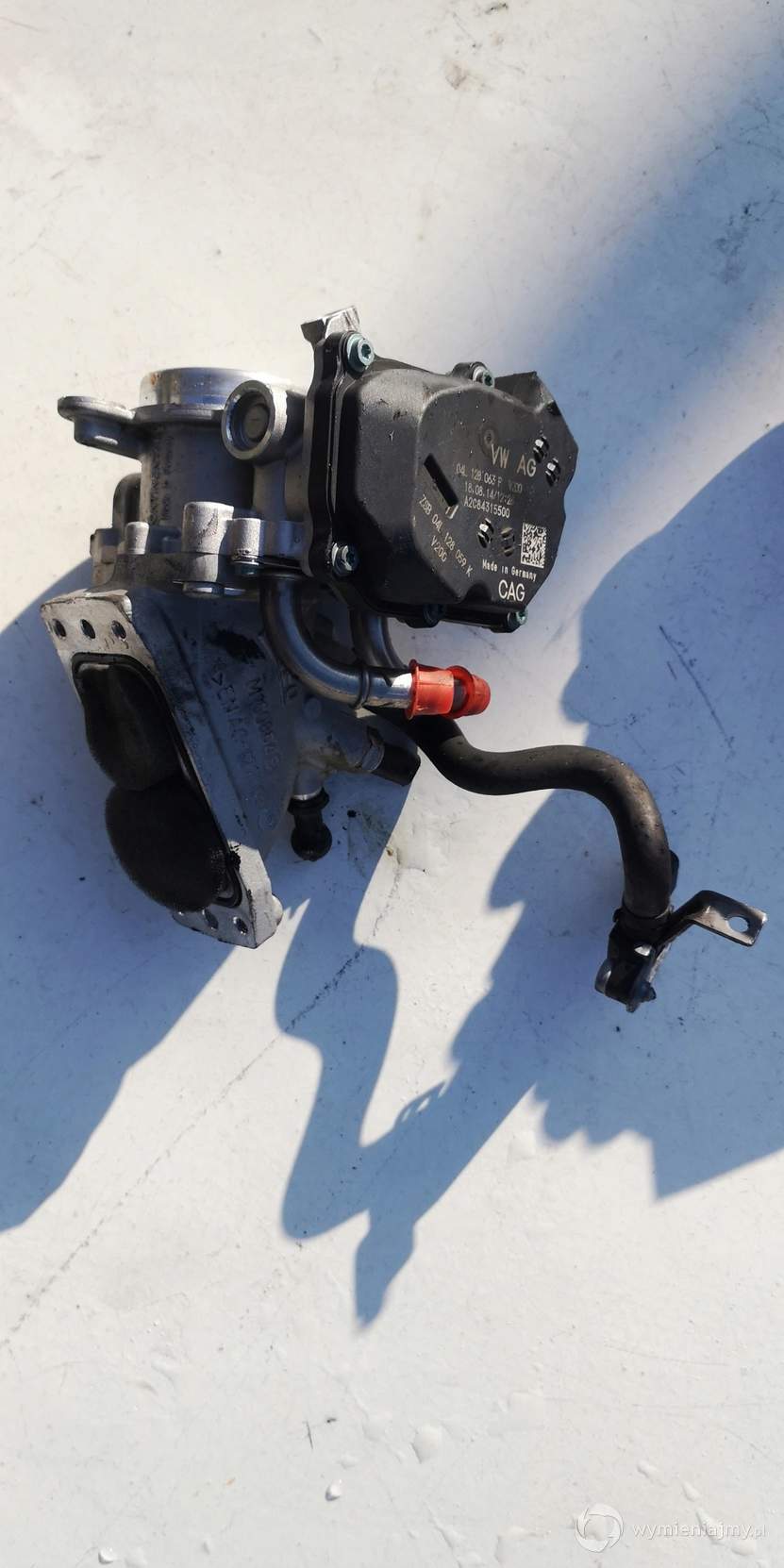 Przepustnica 2.0 TDI 04L128063P 04L128059K VW AUDI zdjęcie 1