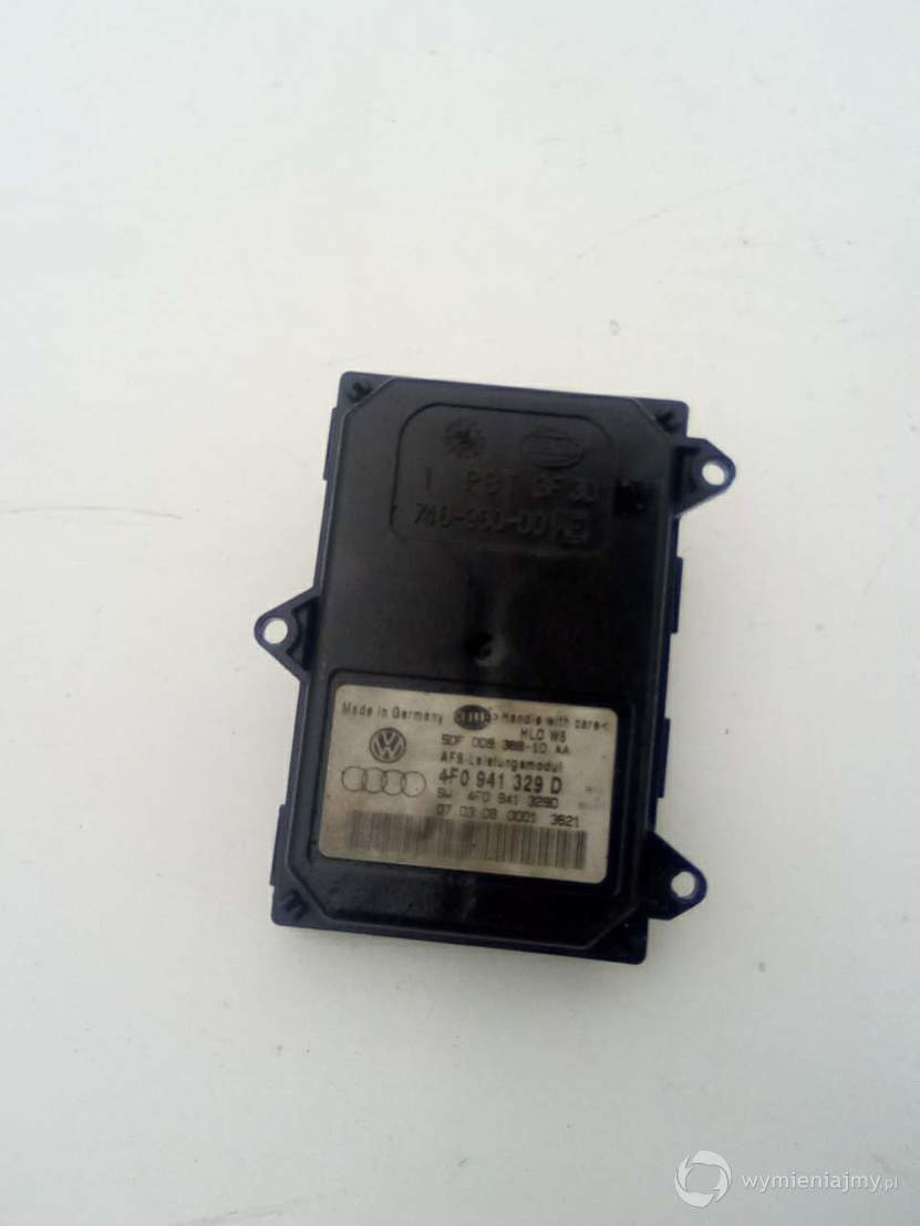 MODUL SKRETU 4F0941329D AUDI A6 C6 A8 D3 XENON zdjęcie 1