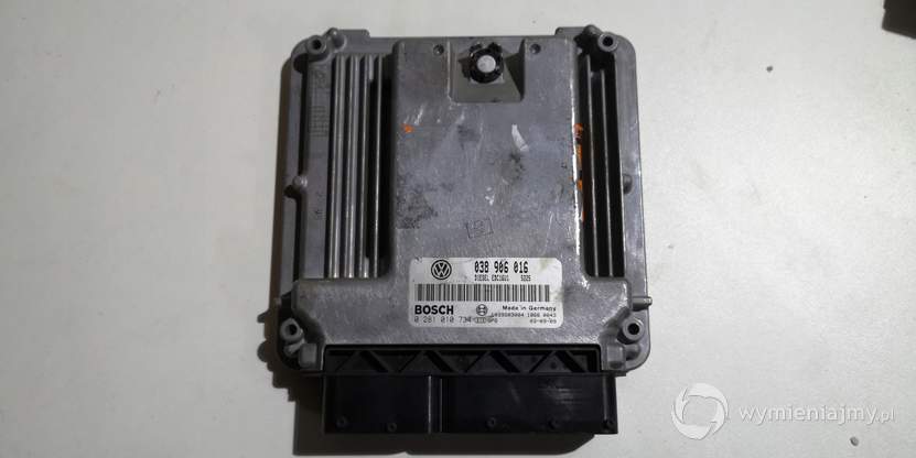 VW T5 TRANSPORTER KOMPUTER 038906016 0281010734 zdjęcie 1