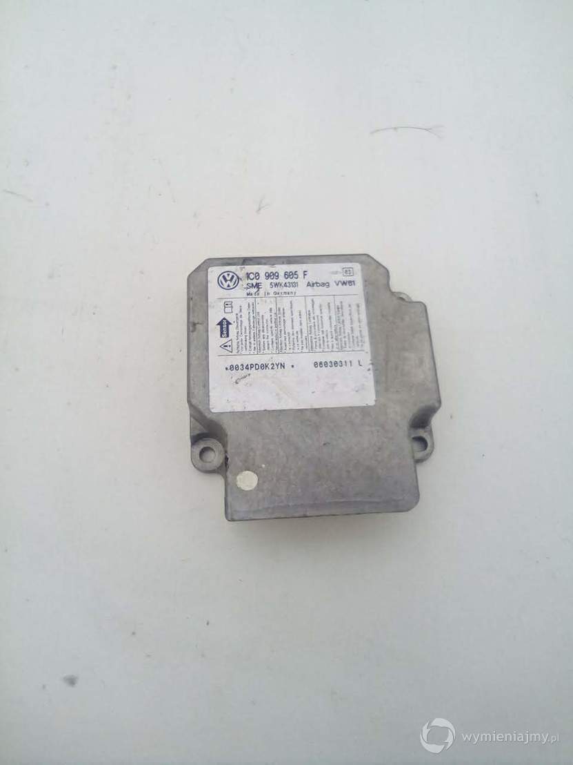 Sensor AIRBAG VW Golf IV 1.9TDI 1C0909605F zdjęcie 1