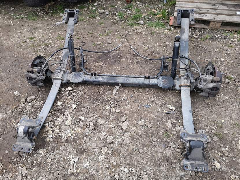 MASTER III MOVANO BELKA TYLNA KOMPLETNA ZAWIESZENI zdjęcie 1