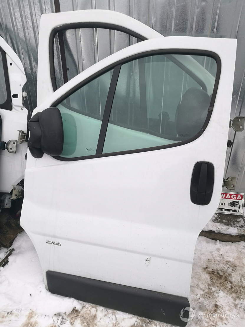 TRAFIC VIVARO DRZWI PRZEDNIE LEWE KOMPLETNE zdjęcie 1