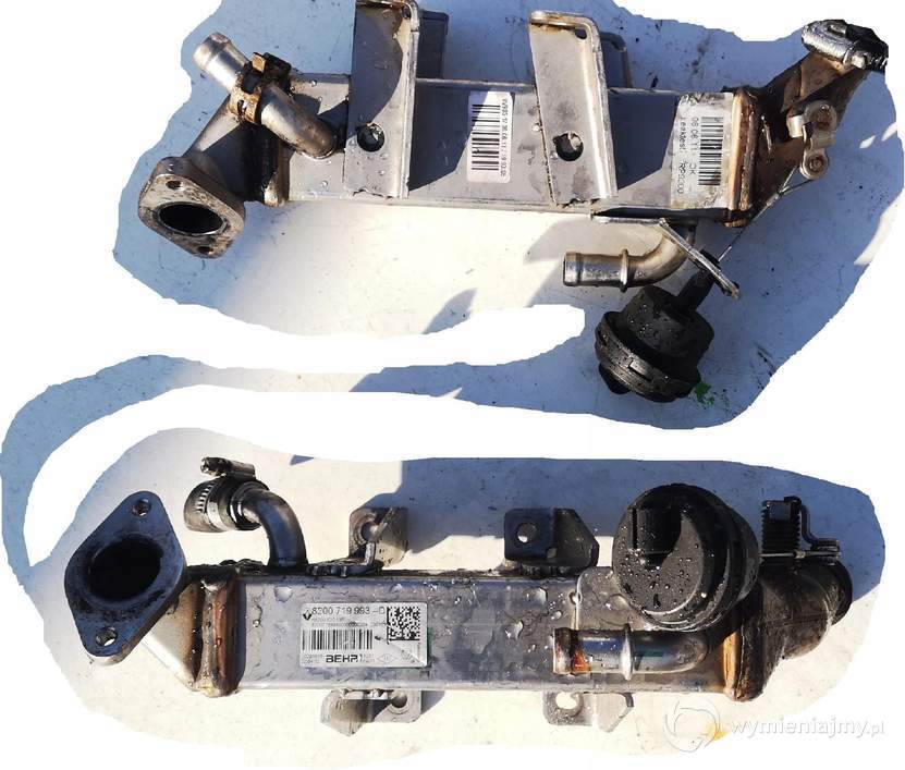 Renault chłodnica spalin 8200719993D h8200620695 zdjęcie 1